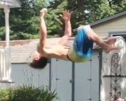 He has also shared his jump video on his Instagram.